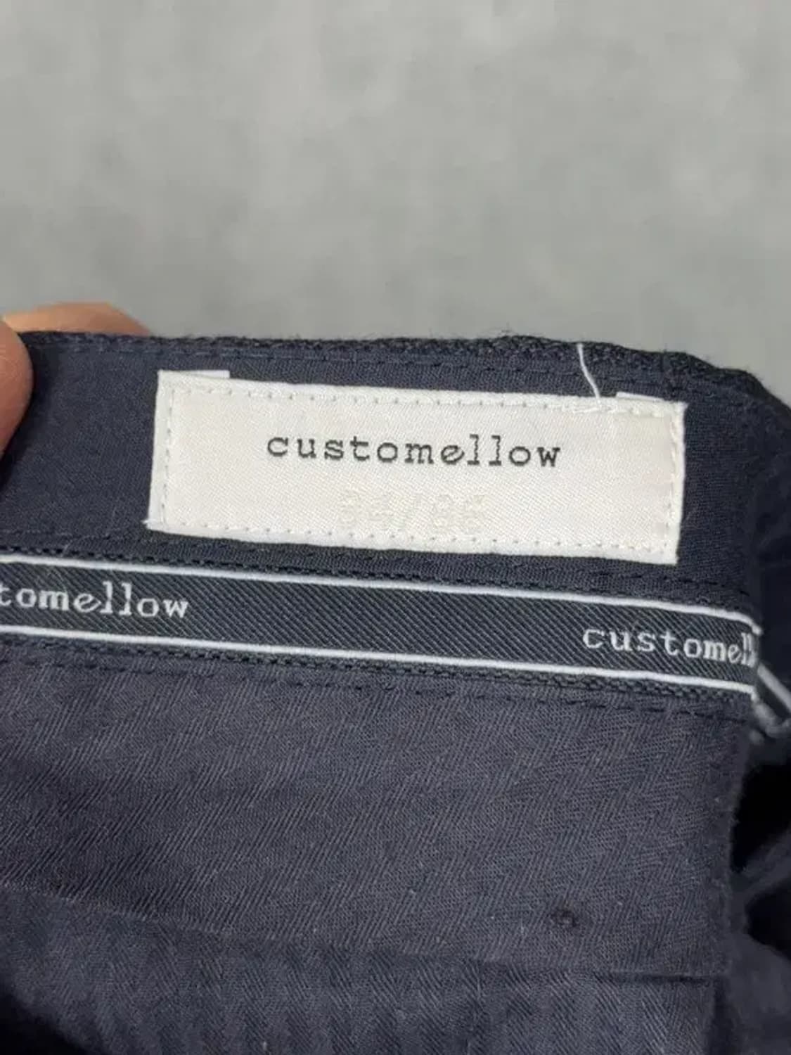 커스텀멜로우 네이비 슬랙스 34/86 상품이미지8