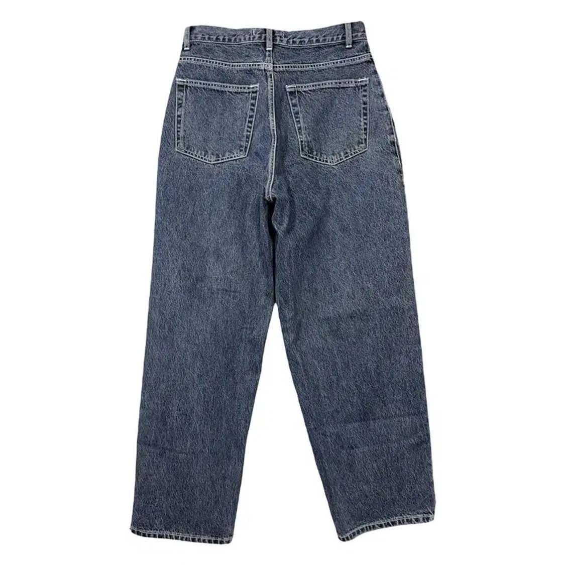 캐주얼 투턱 하이라이즈 청바지 S 상품이미지2