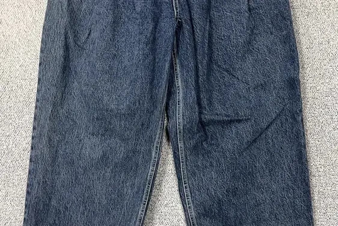 캐주얼 투턱 하이라이즈 청바지 S 상품이미지4