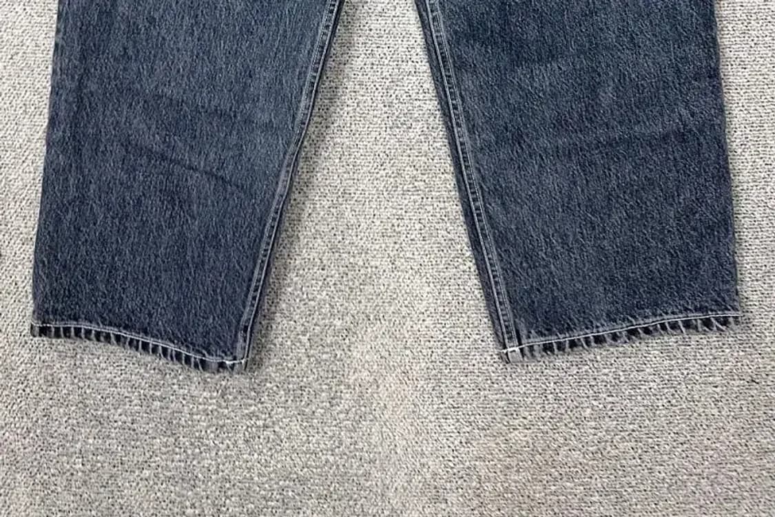 캐주얼 투턱 하이라이즈 청바지 S 상품이미지5