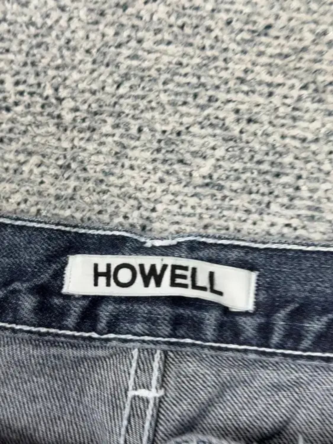 캐주얼 투턱 하이라이즈 청바지 S 상품이미지6