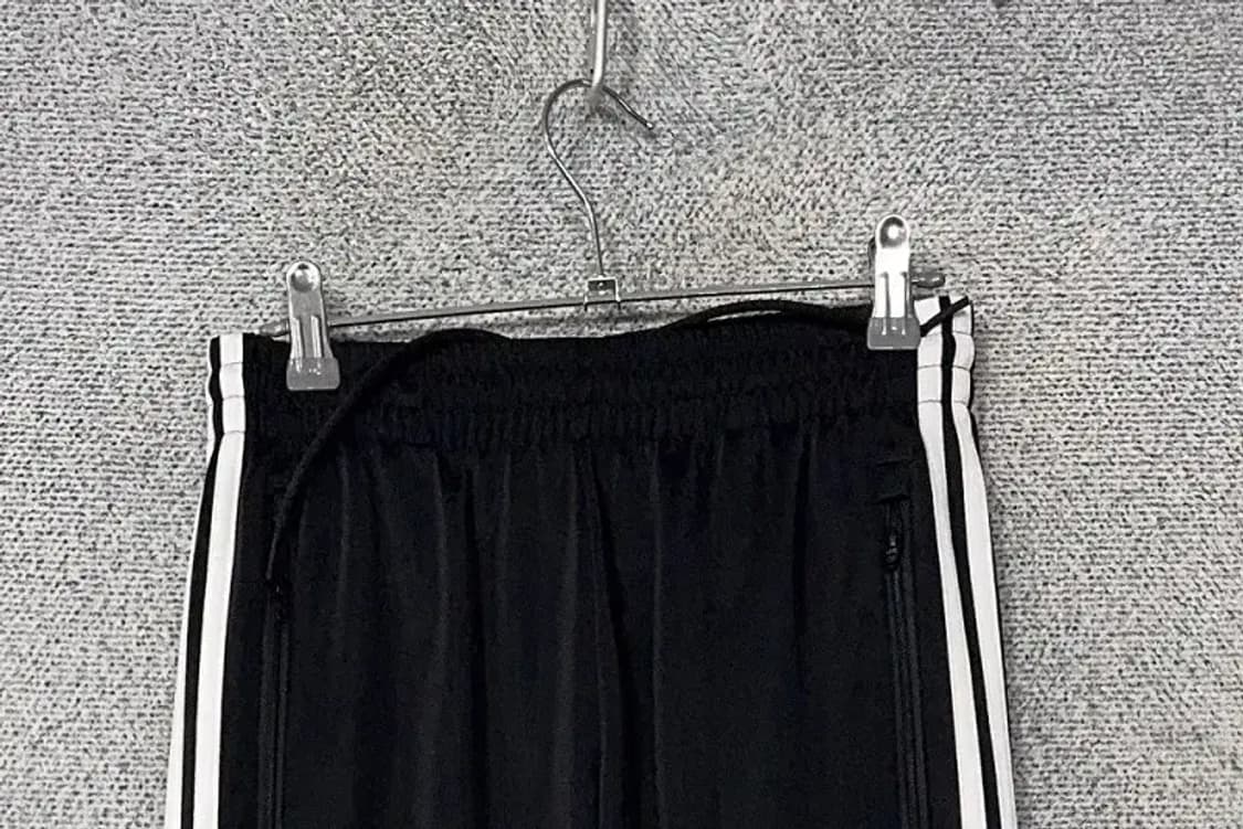 아디다스 블랙 로고 삼선 바지 XS 상품이미지3