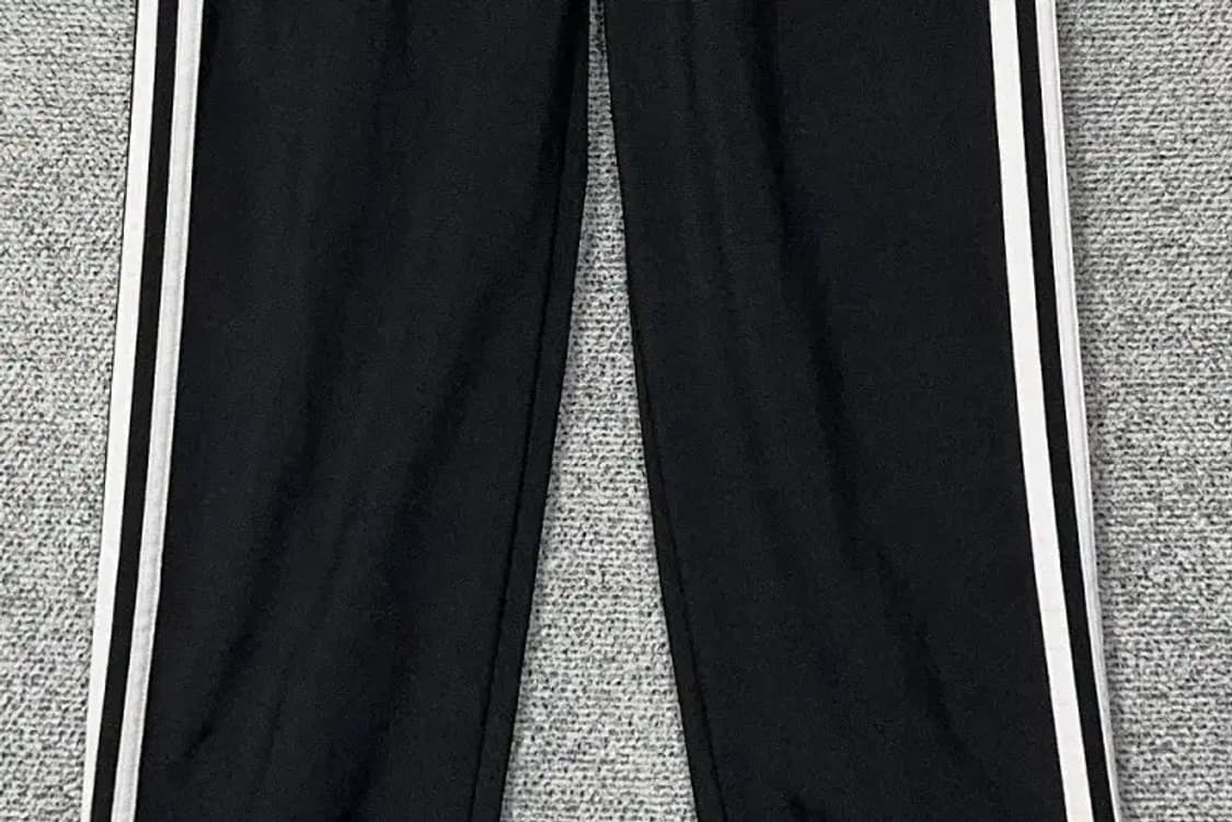 아디다스 블랙 로고 삼선 바지 XS 상품이미지5