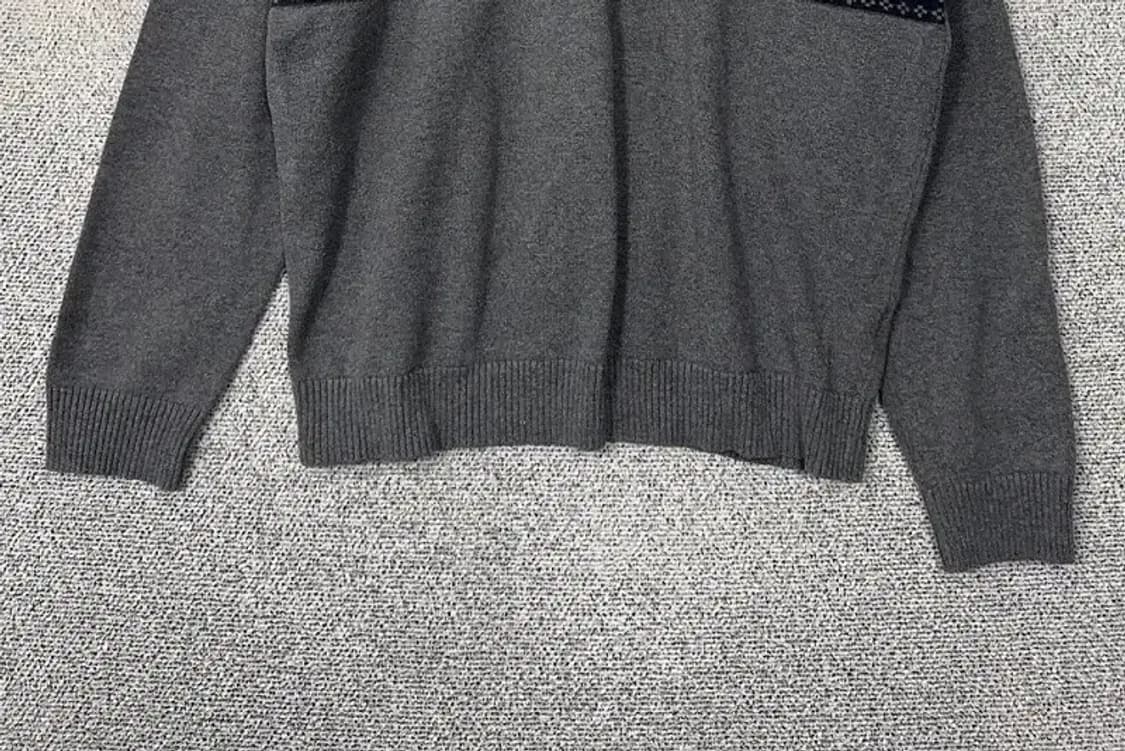 타미힐피거 그레이 코튼 니트 XL TG/XG 상품이미지4