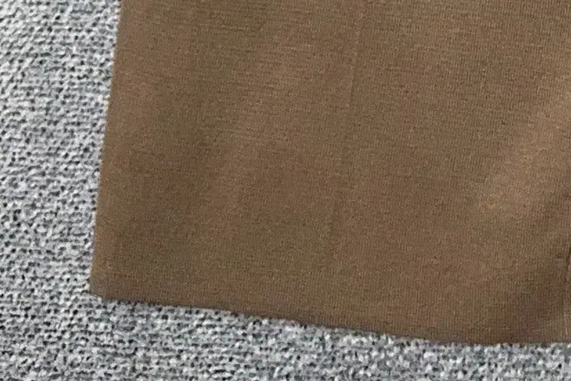 자라 베이지 와이드 니트 팬츠 S 상품이미지6