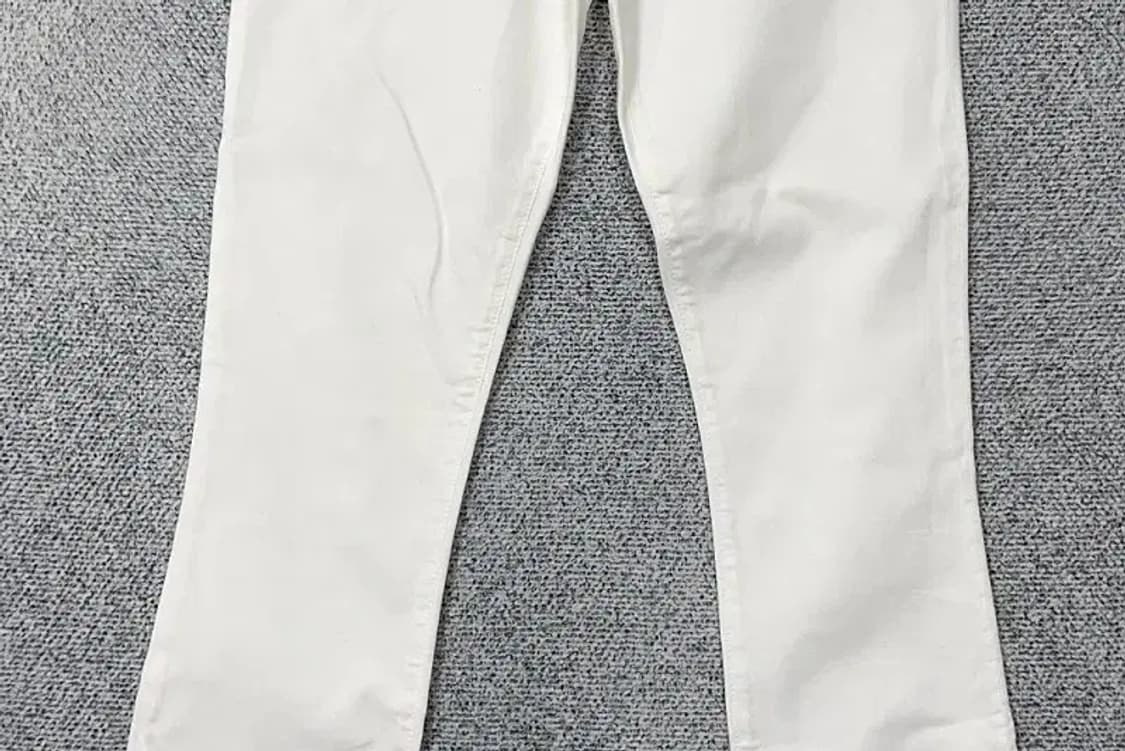 로빈슨 진 화이트 Y2K 데님 팬츠 24 상품이미지4