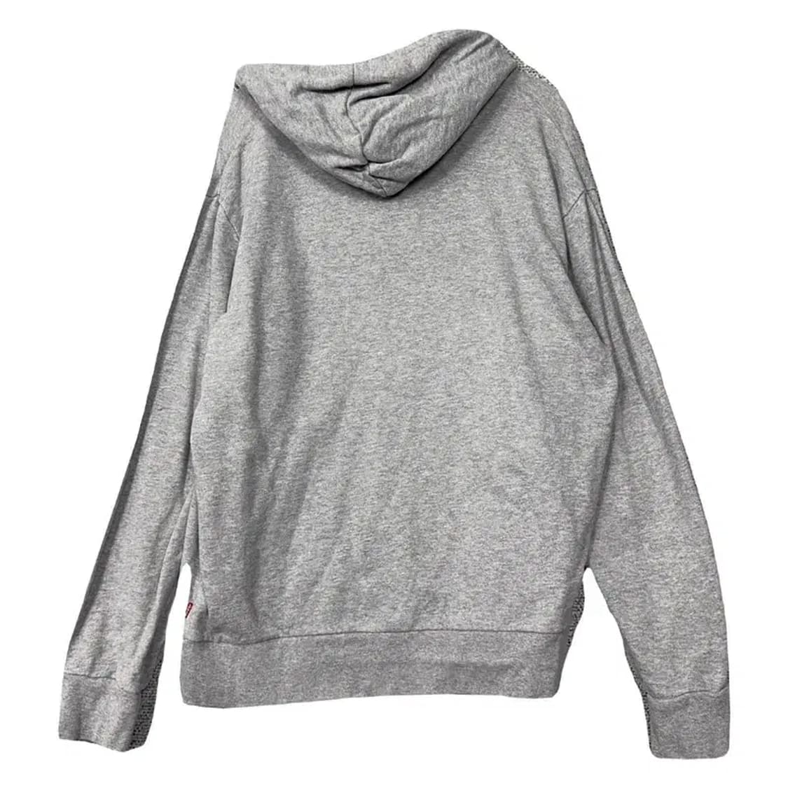 리바이스 프린팅 라이트 그레이 후드티 M 상품이미지2
