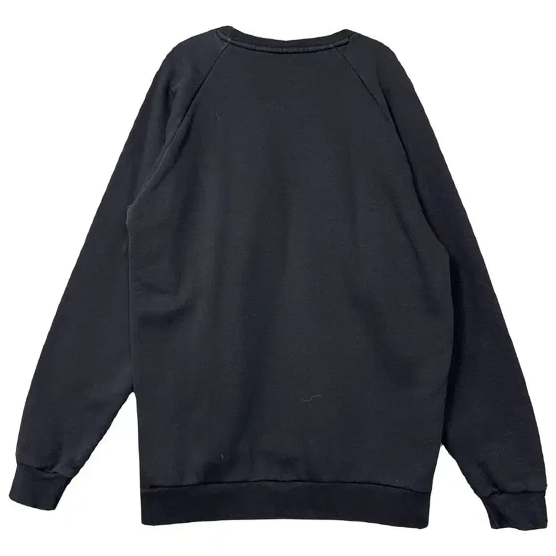 아디다스 블랙 불꽃 로고 오버핏 맨투맨 L 상품이미지2