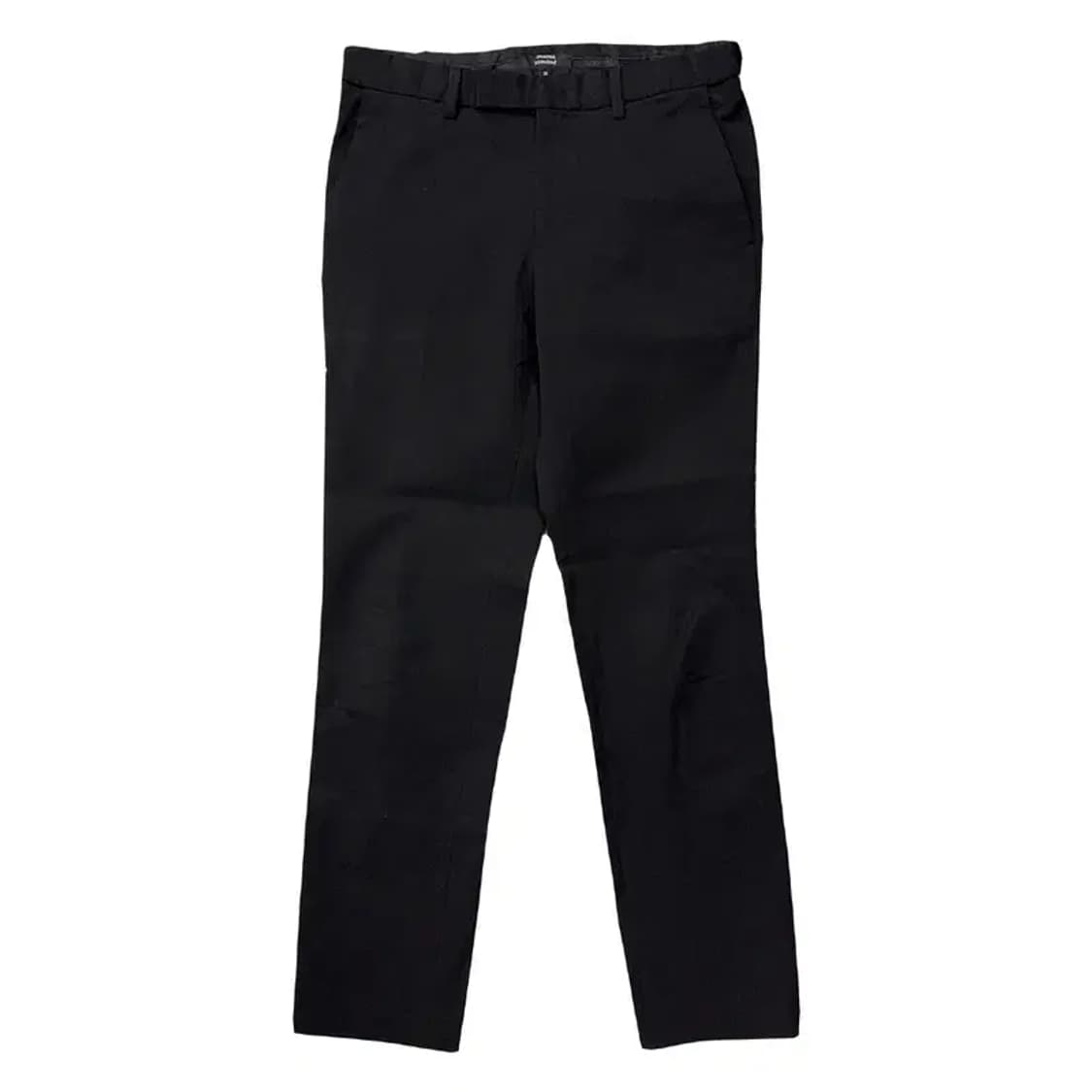 무신사스탠다드 블랙 캐주얼 슬랙스 30 상품이미지1