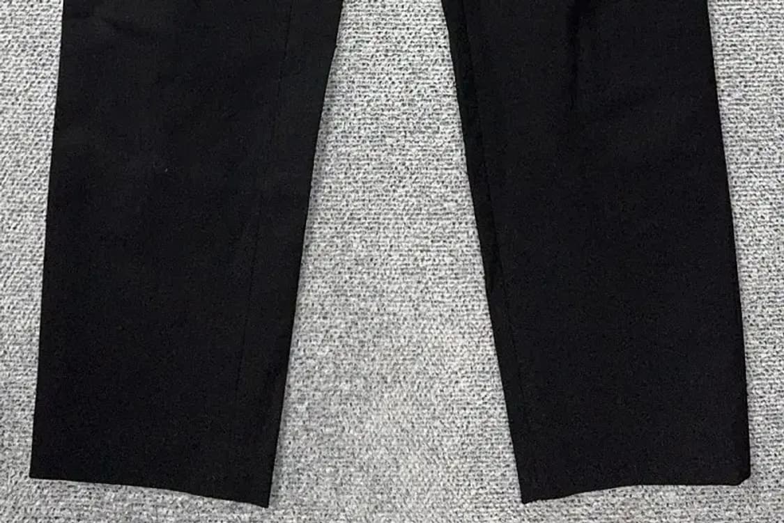 무신사스탠다드 블랙 캐주얼 슬랙스 30 상품이미지5