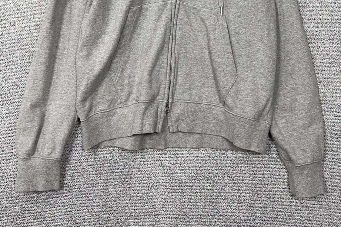 무신사스탠다드 라이트 그레이 오버핏 후드 집업 2XL 상품이미지4