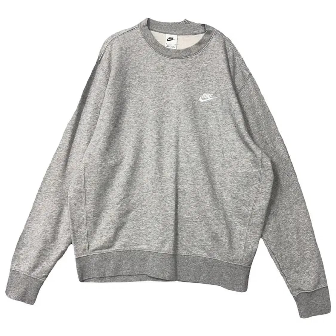 나이키 라이트 그레이 로고 맨투맨 XL 상품이미지1