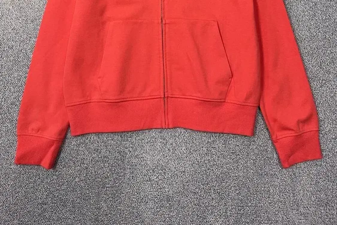 폴로아쎈 코랄 로고 오버핏 후드집업 105 상품이미지4