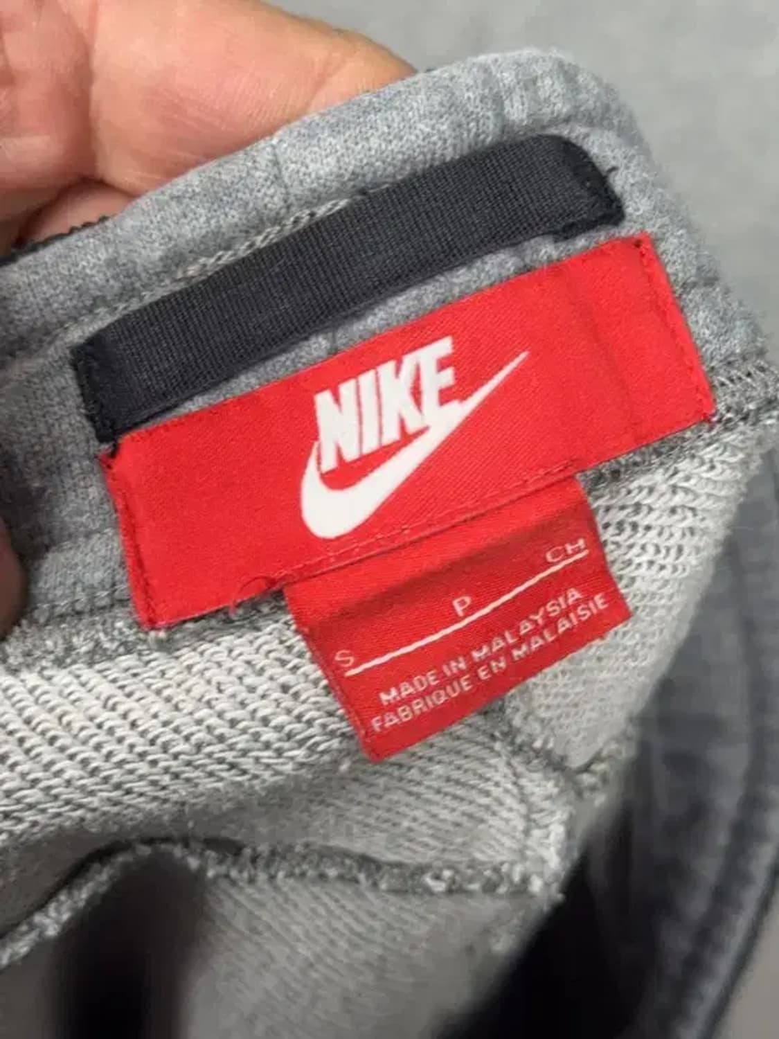 나이키 로고 그레이 트레이닝 팬츠 S 상품이미지6