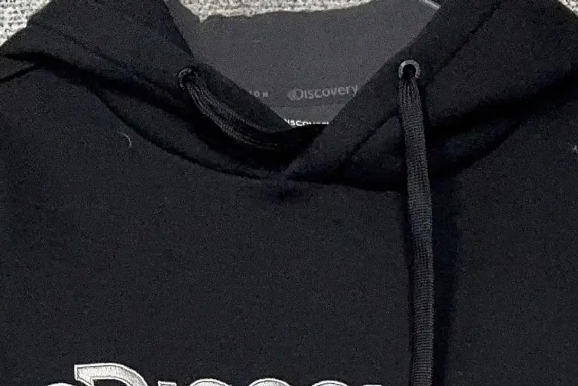 디스커버리 프린팅 블랙 후드티 95 상품이미지5