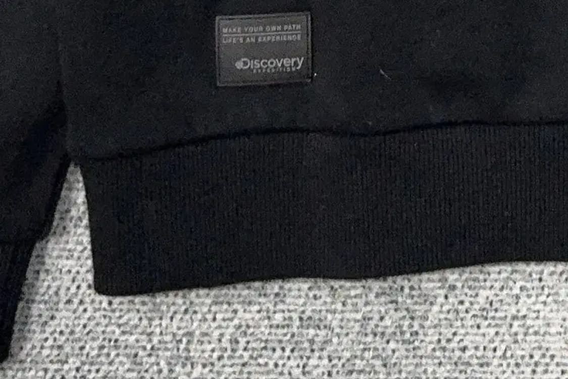 디스커버리 프린팅 블랙 후드티 95 상품이미지6
