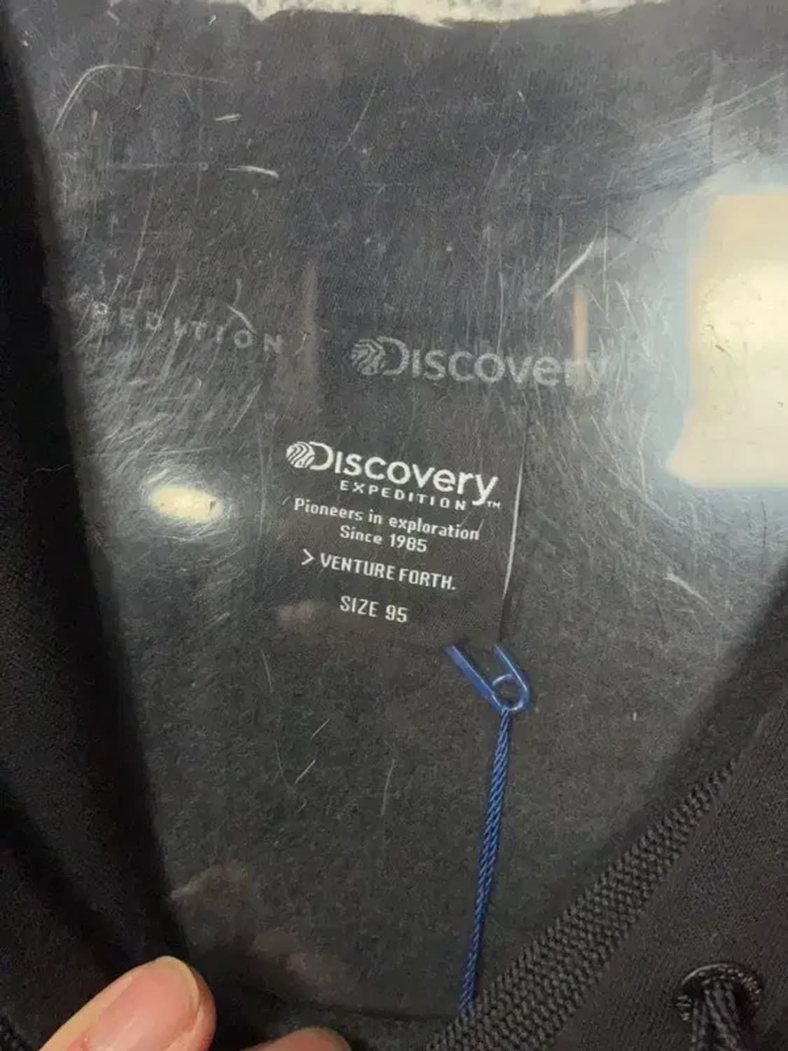 디스커버리 프린팅 블랙 후드티 95 상품이미지7