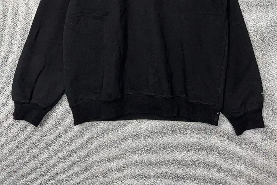 디스이즈네버댓 프린팅 블랙 맨투맨 L 상품이미지4