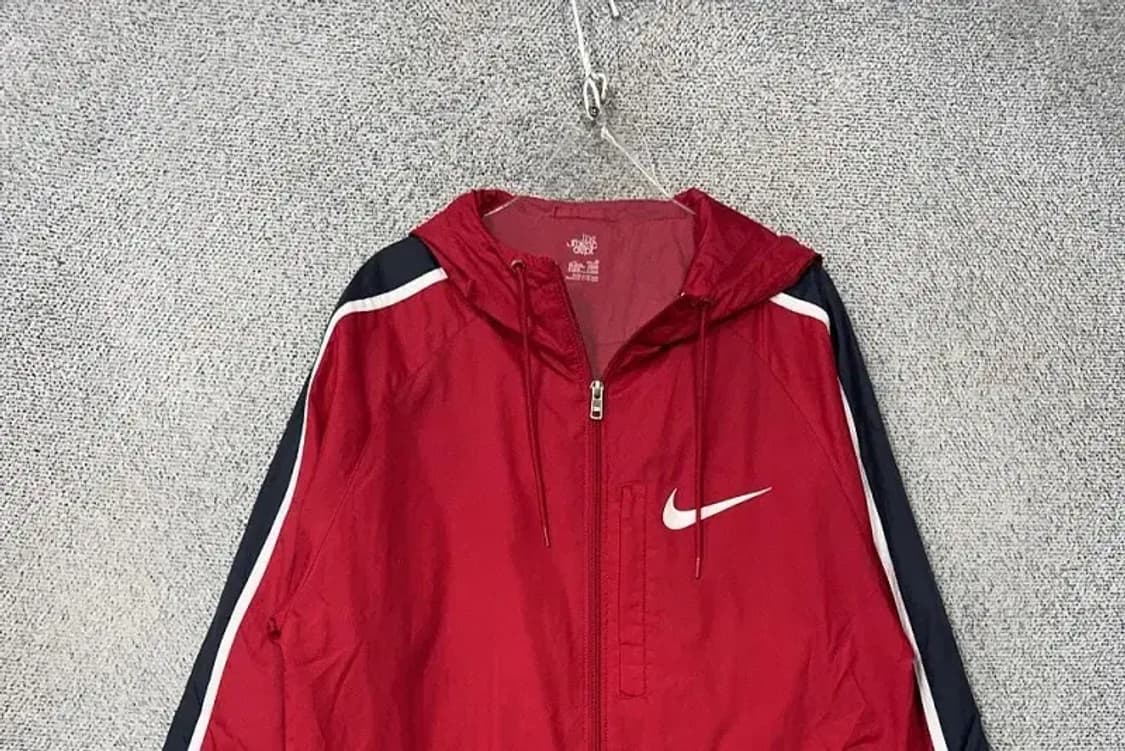 나이키 레드 로고 기능성 바람막이 M 상품이미지3