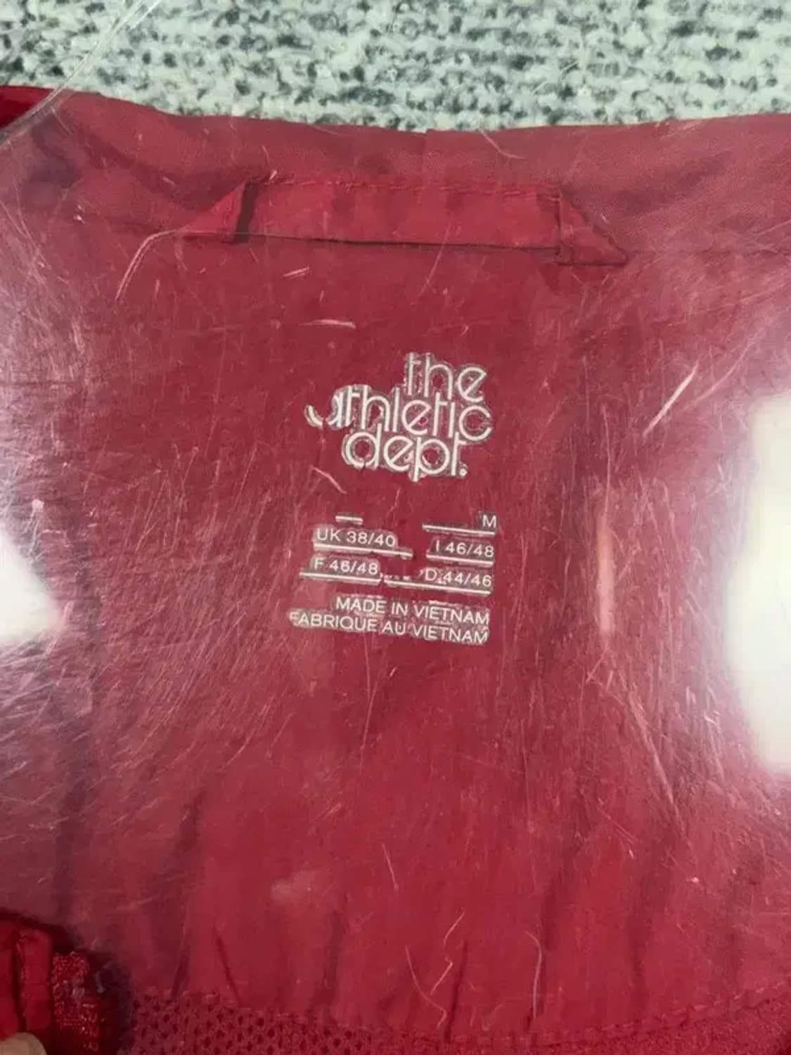 나이키 레드 로고 기능성 바람막이 M 상품이미지6