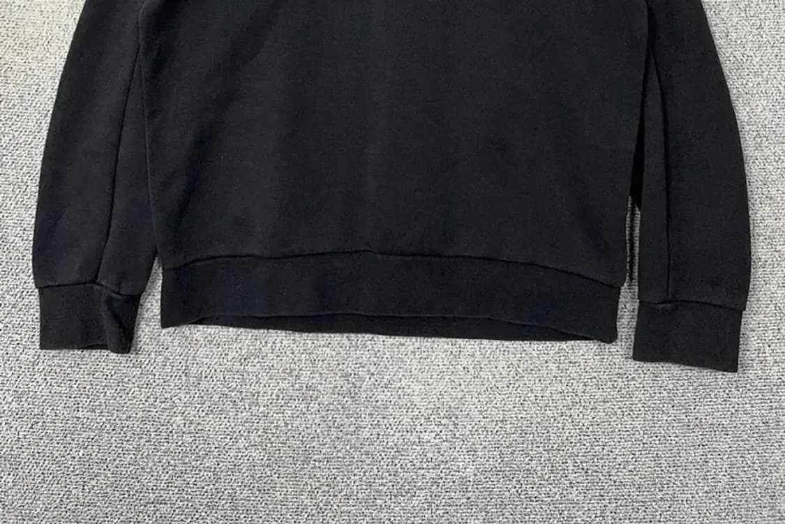 아디다스 블랙 센터 로고 맨투맨 XL 상품이미지4