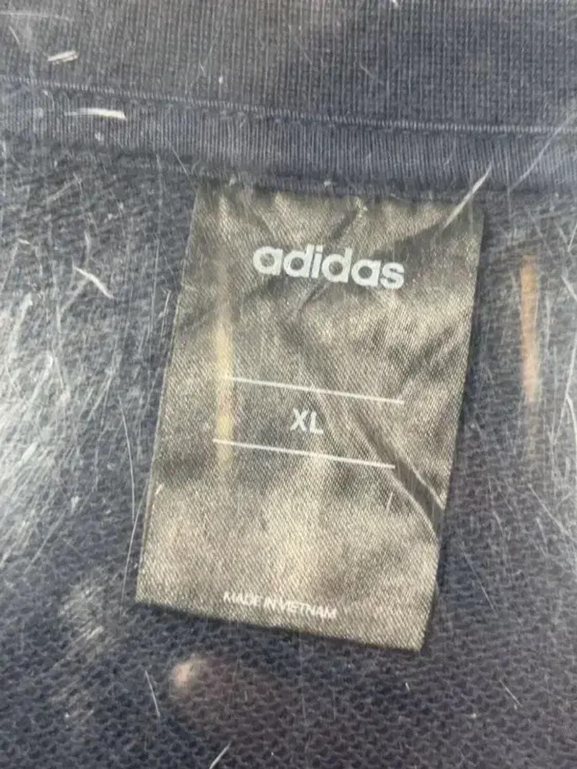 아디다스 네이비 로고 삼선 맨투맨 XL 상품이미지5