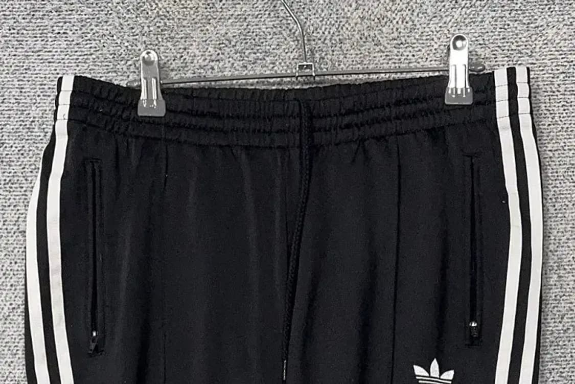 아디다스 블랙 불꽃 삼선 트랙팬츠 100 상품이미지3