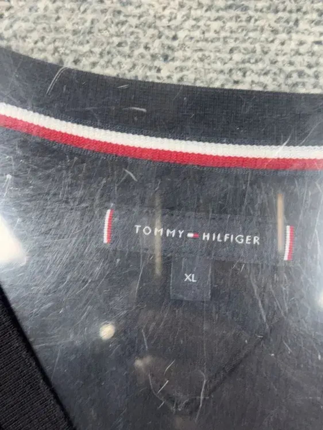 타미힐피거 블랙 로고 맨투맨 XL 상품이미지7