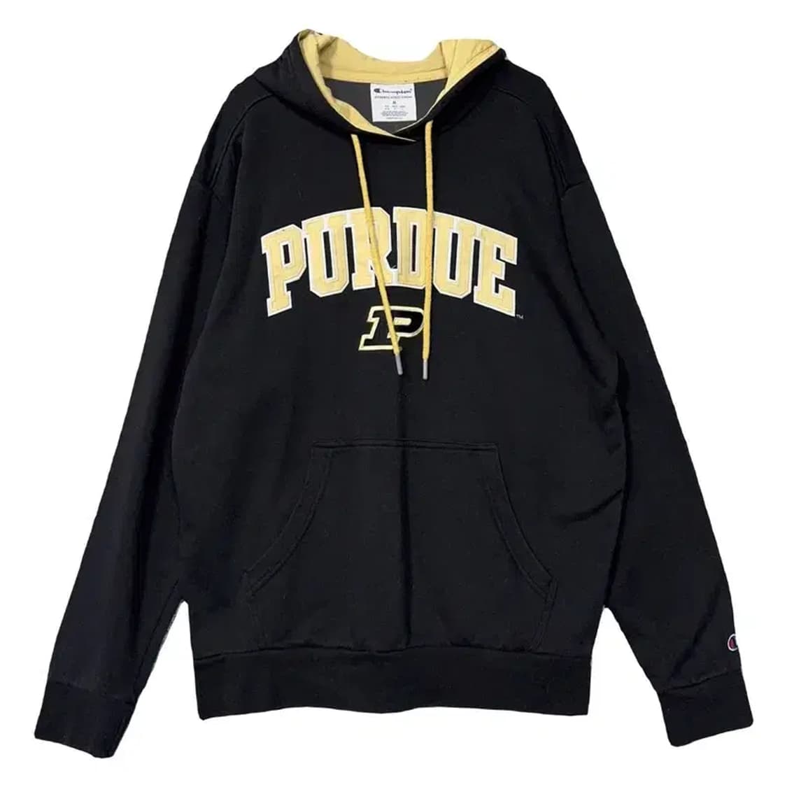 챔피온 프린팅 블랙 후드티 M 상품이미지1