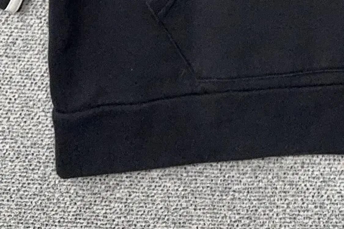 아디다스 블랙 로고 오버 사이즈 후드티 S 상품이미지5