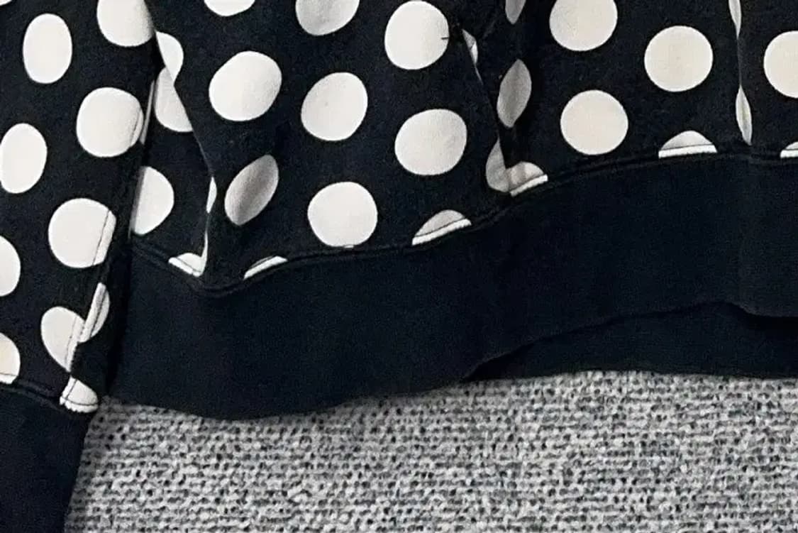 나이키 도트 블랙 프린팅 후드티 XXL 상품이미지5