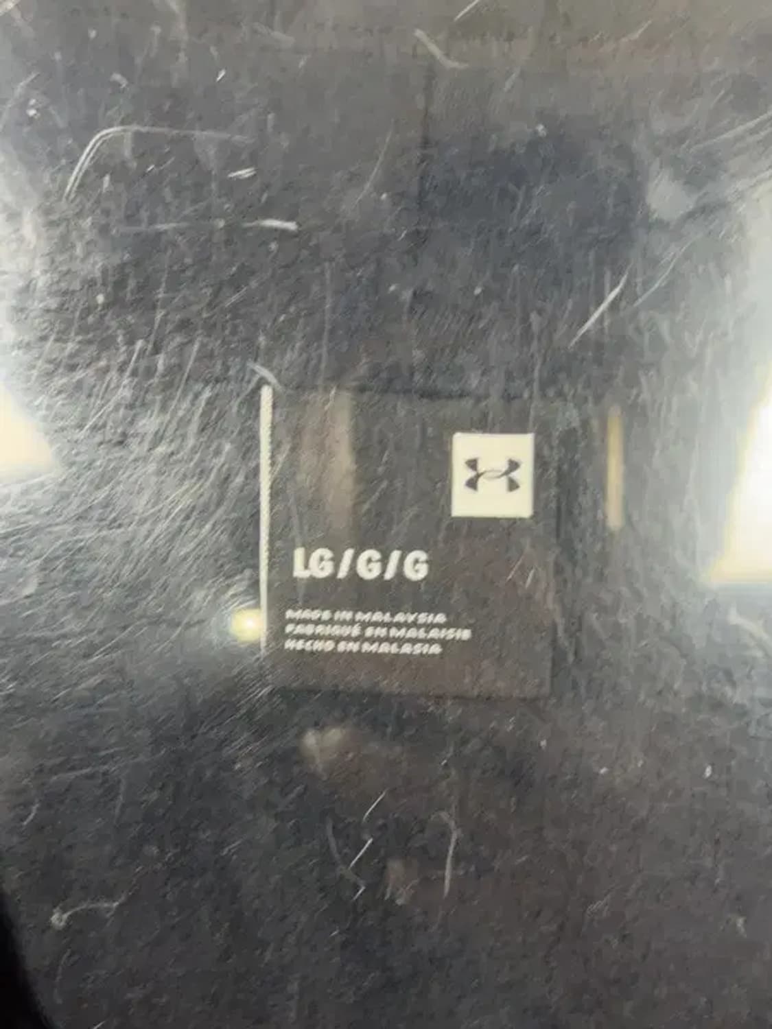 언더아머 네이비 로고 기능성 후드 집업 LG/LG 상품이미지5