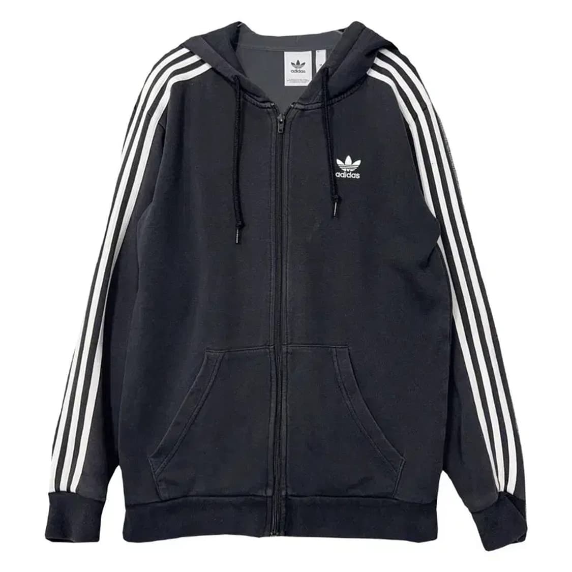 아디다스 불꽃 로고 삼선 후드 집업 M 상품이미지1