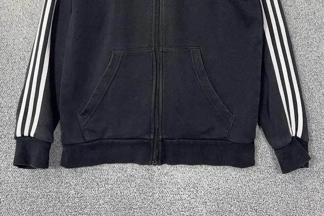 아디다스 불꽃 로고 삼선 후드 집업 M 상품이미지4