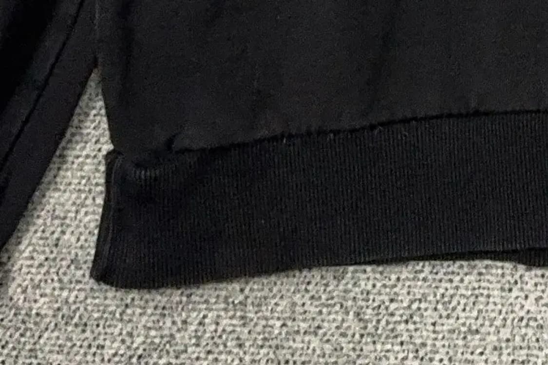 리복 블랙 로고 맨투맨 L 상품이미지6