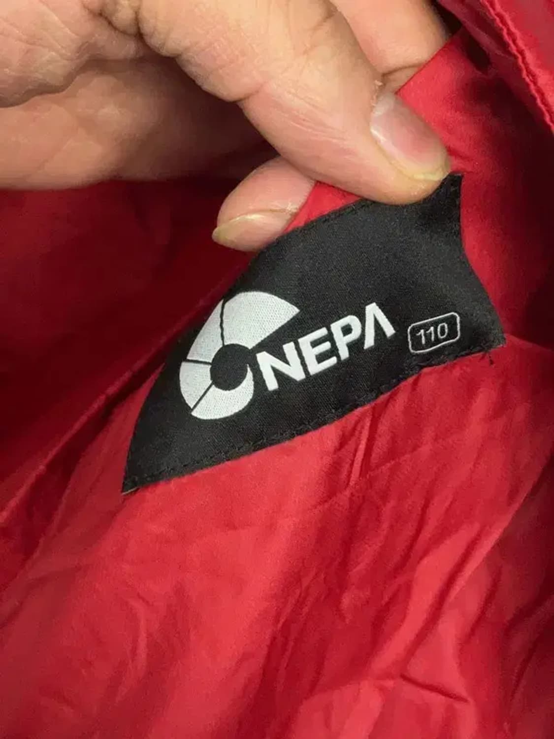 네파 레드 로고 기능성 바람막이 110 상품이미지6