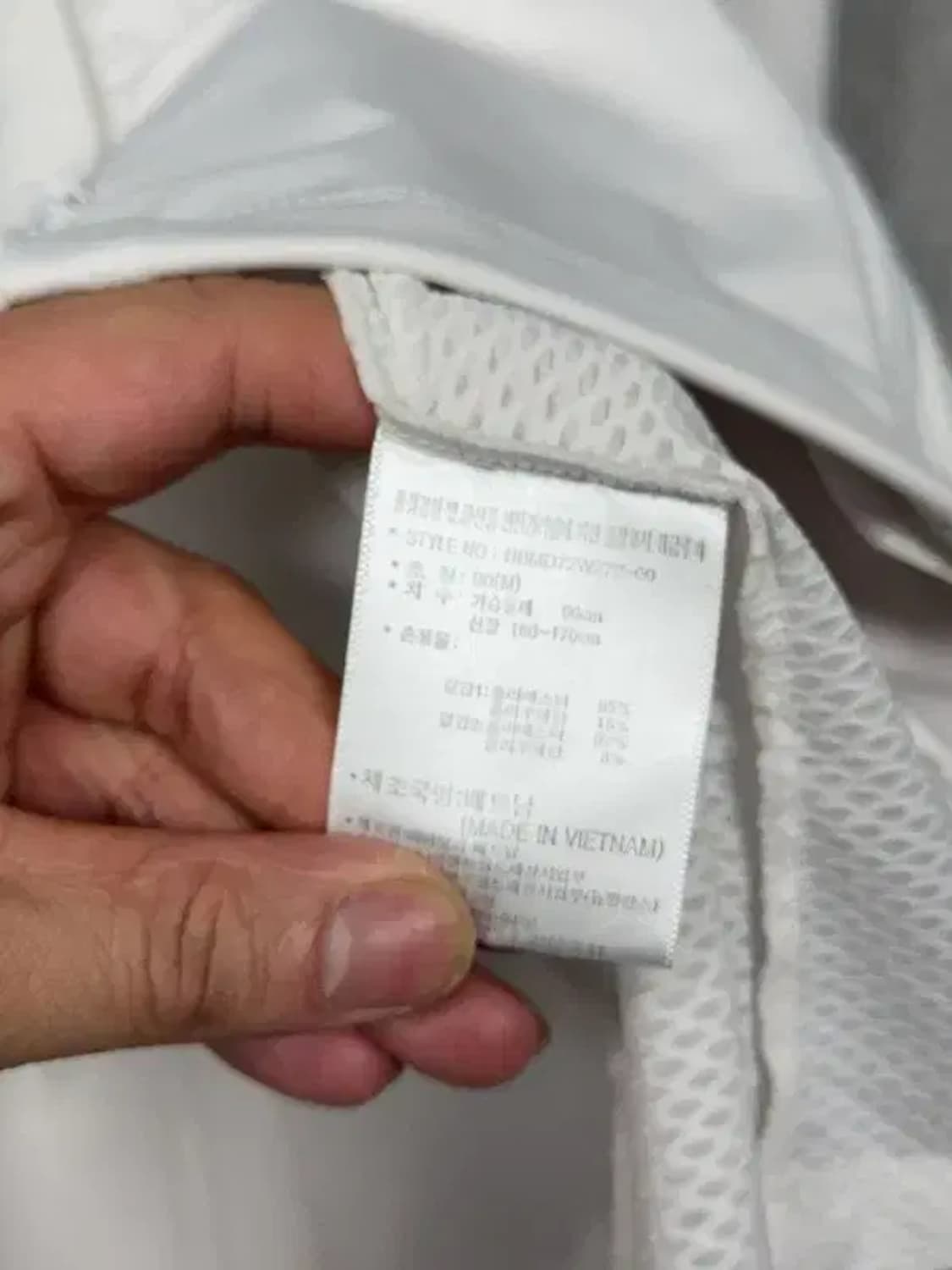 뉴발란스 화이트 로고 기능성 후드집업 M 상품이미지7