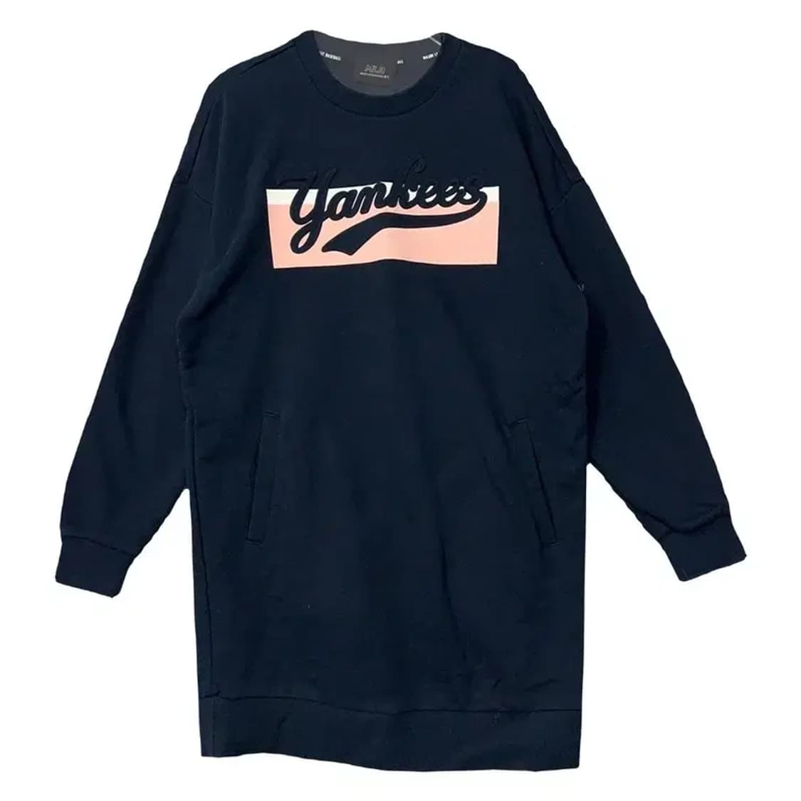 엠엘비 프린팅 네이비 원피스 85 상품이미지1