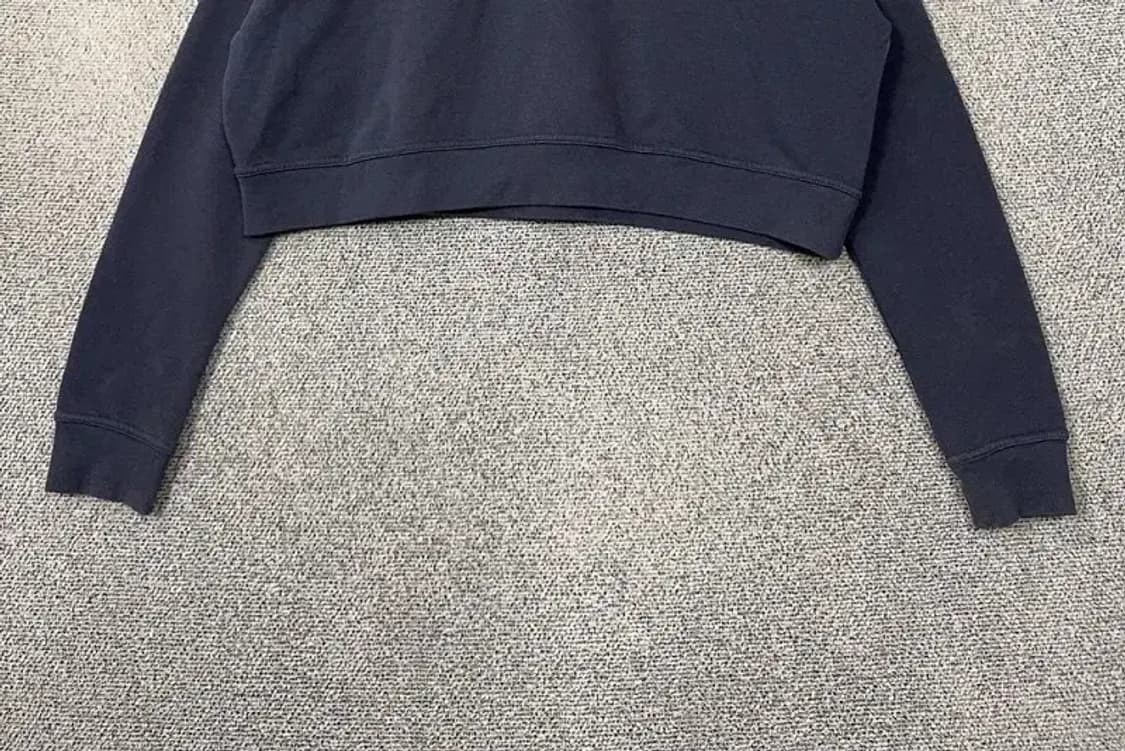 나이키 네이비 크롭 맨투맨 XL 상품이미지4