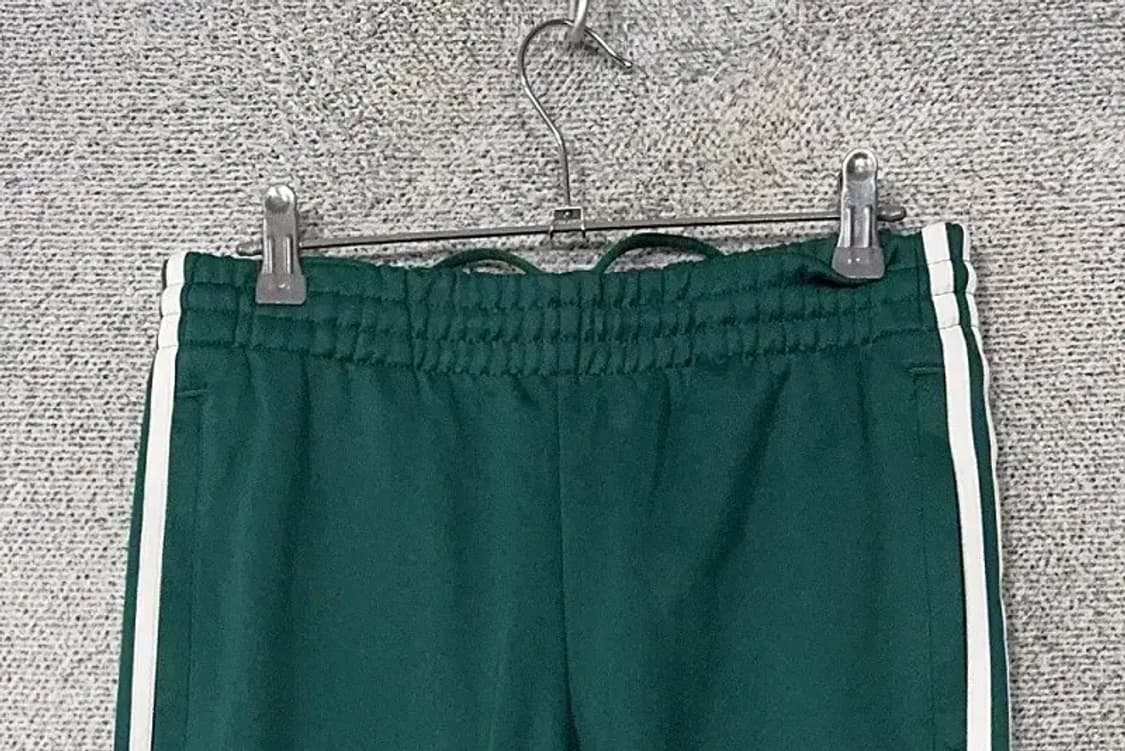 아디다스 그린 로고 삼선 조거팬츠 M 상품이미지3