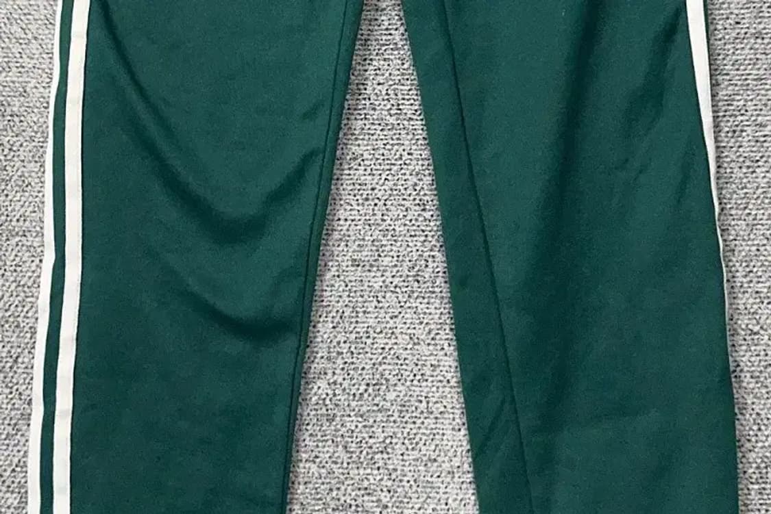 아디다스 그린 로고 삼선 조거팬츠 M 상품이미지5