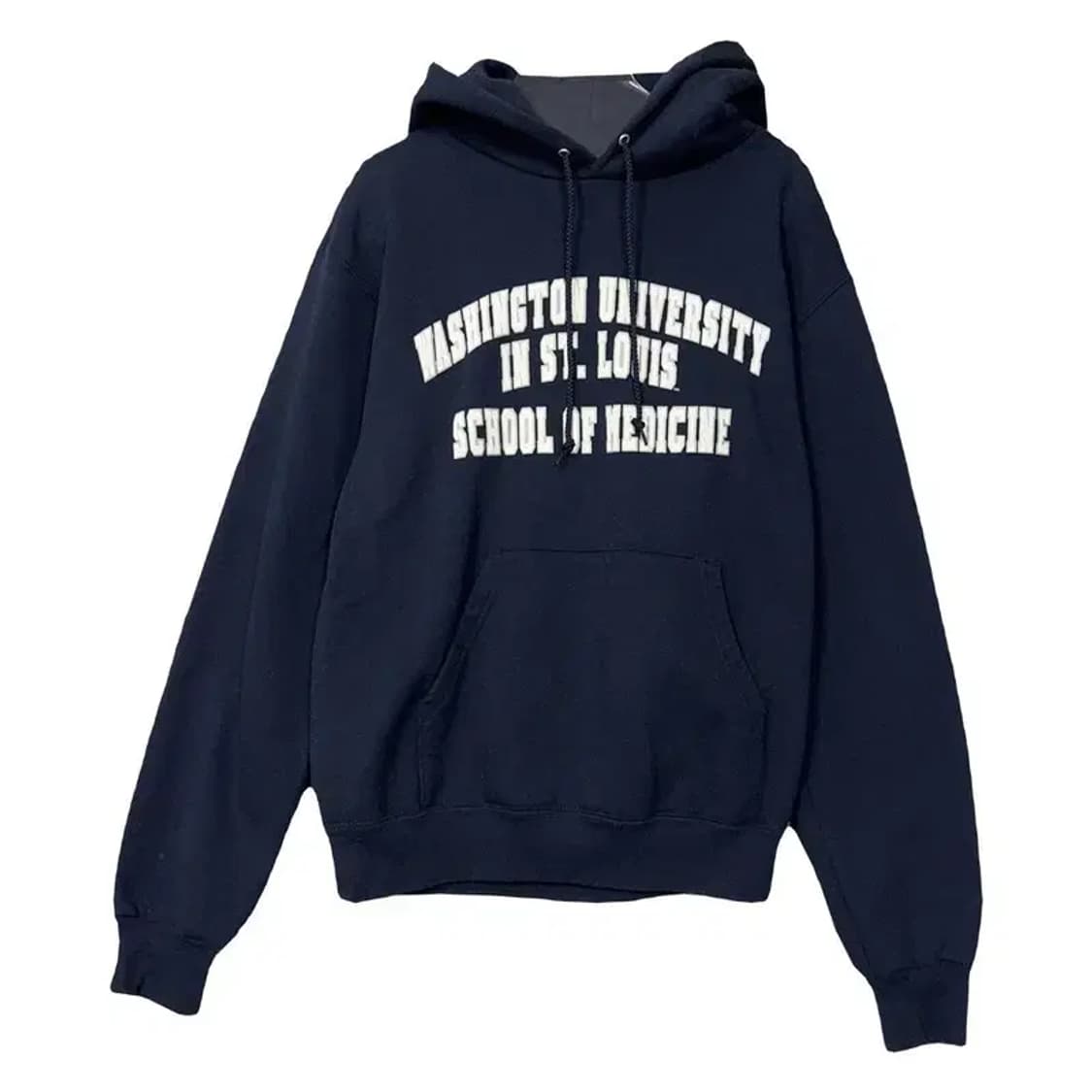 챔피온 프린팅 네이비 후드티 S 상품이미지1