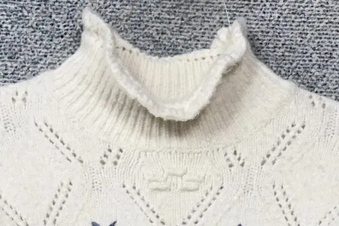 자라 플라워 자수 캐주얼 니트 니트 M 상품이미지6