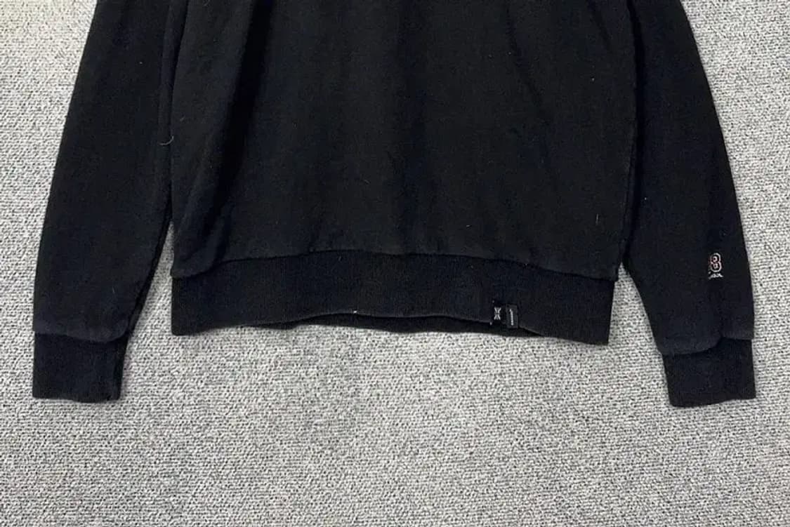 캉골 프린팅 블랙 맨투맨 L 상품이미지4