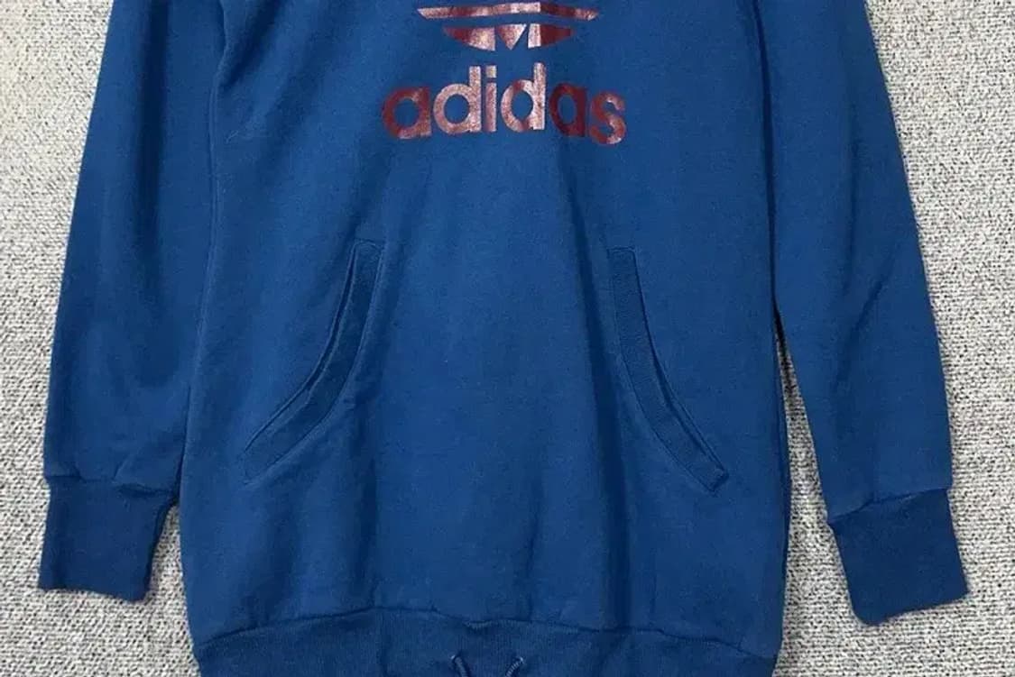 아디다스 프린팅 블루 원피스 후드티 095 상품이미지4