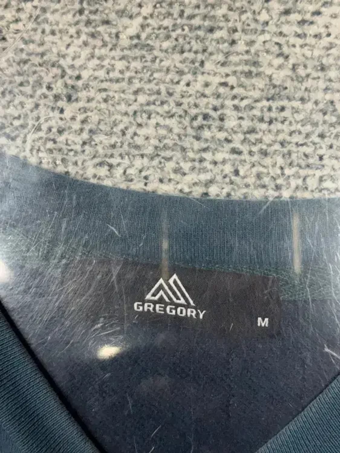 그레고리 프린팅 블루 맨투맨 M 상품이미지7