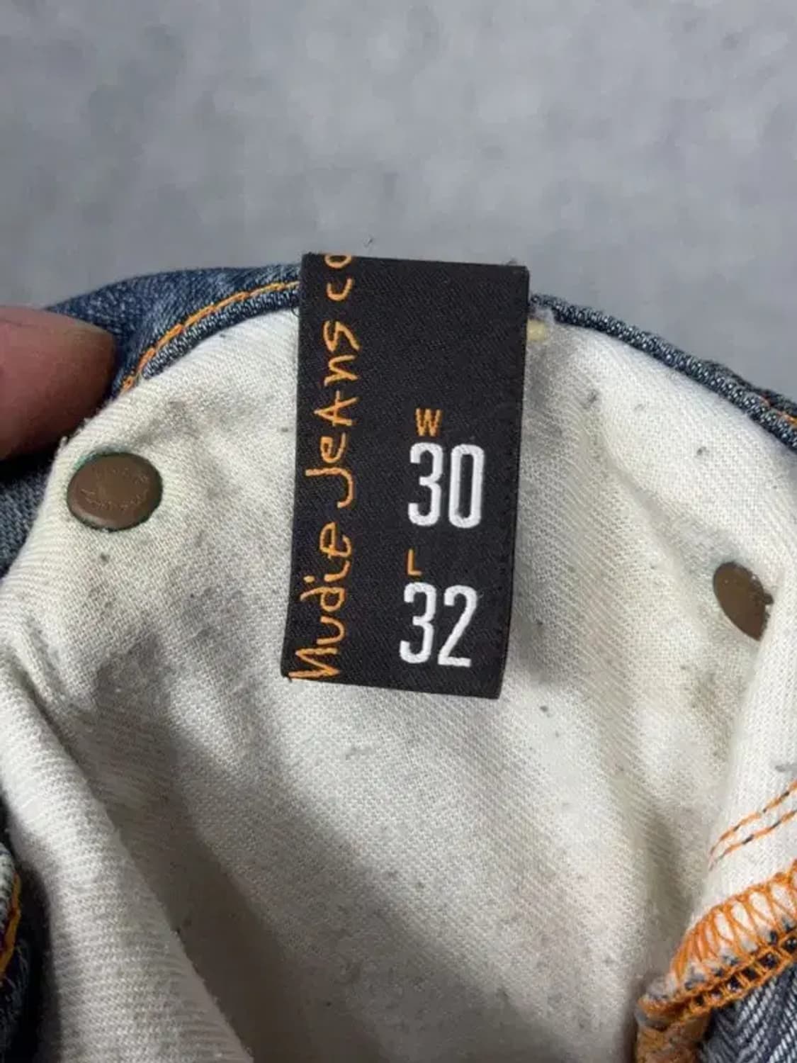 누디진 빈티지 워싱 청바지 W30 L32 상품이미지9