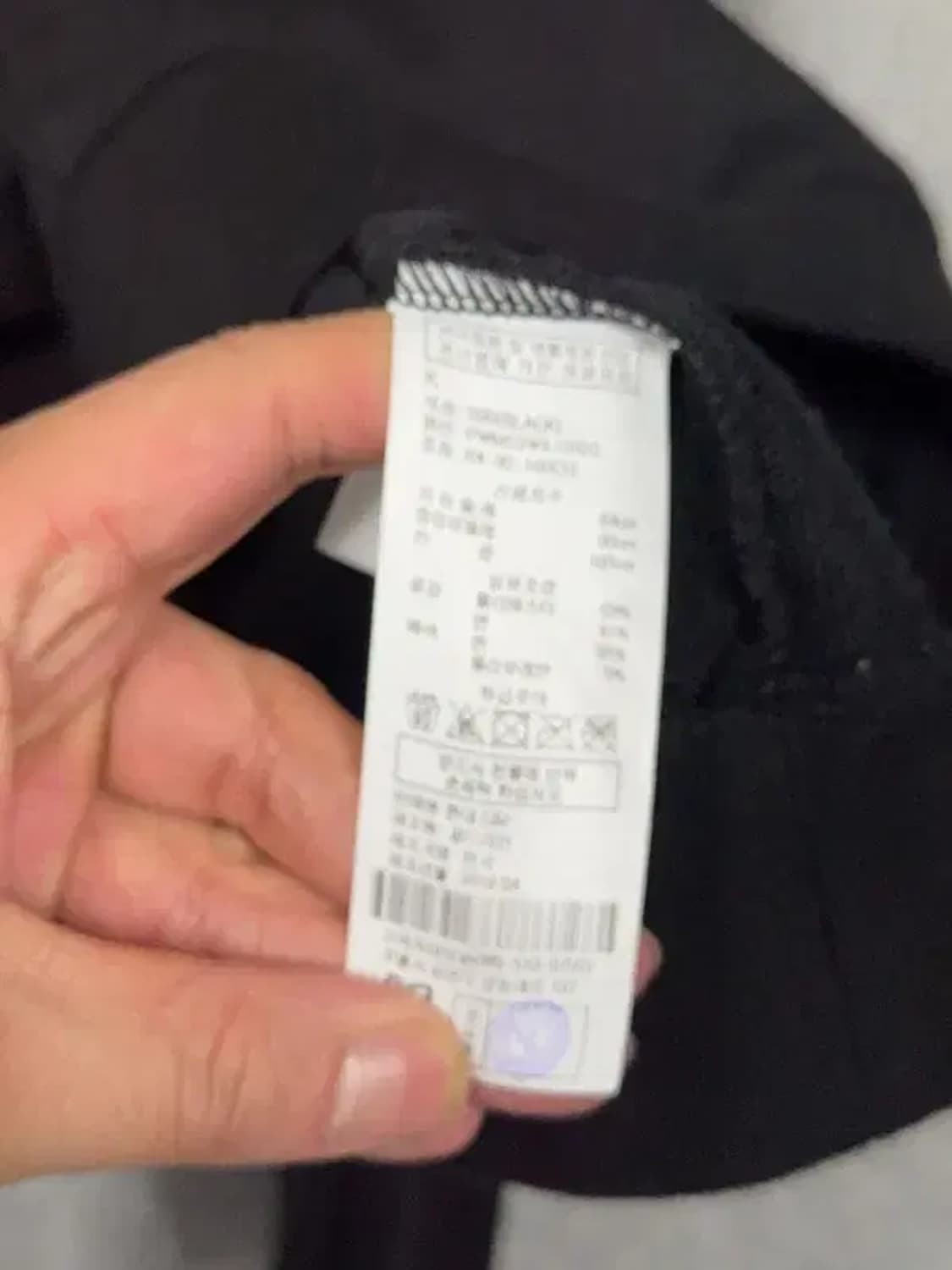 SJYP 한섬 블랙 여성 캐주얼 후드티 S 상품이미지7