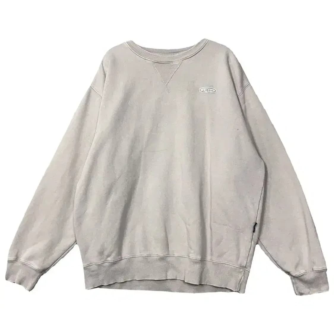 스컬프터 베이지 스웻셔츠 맨투맨 M 상품이미지1