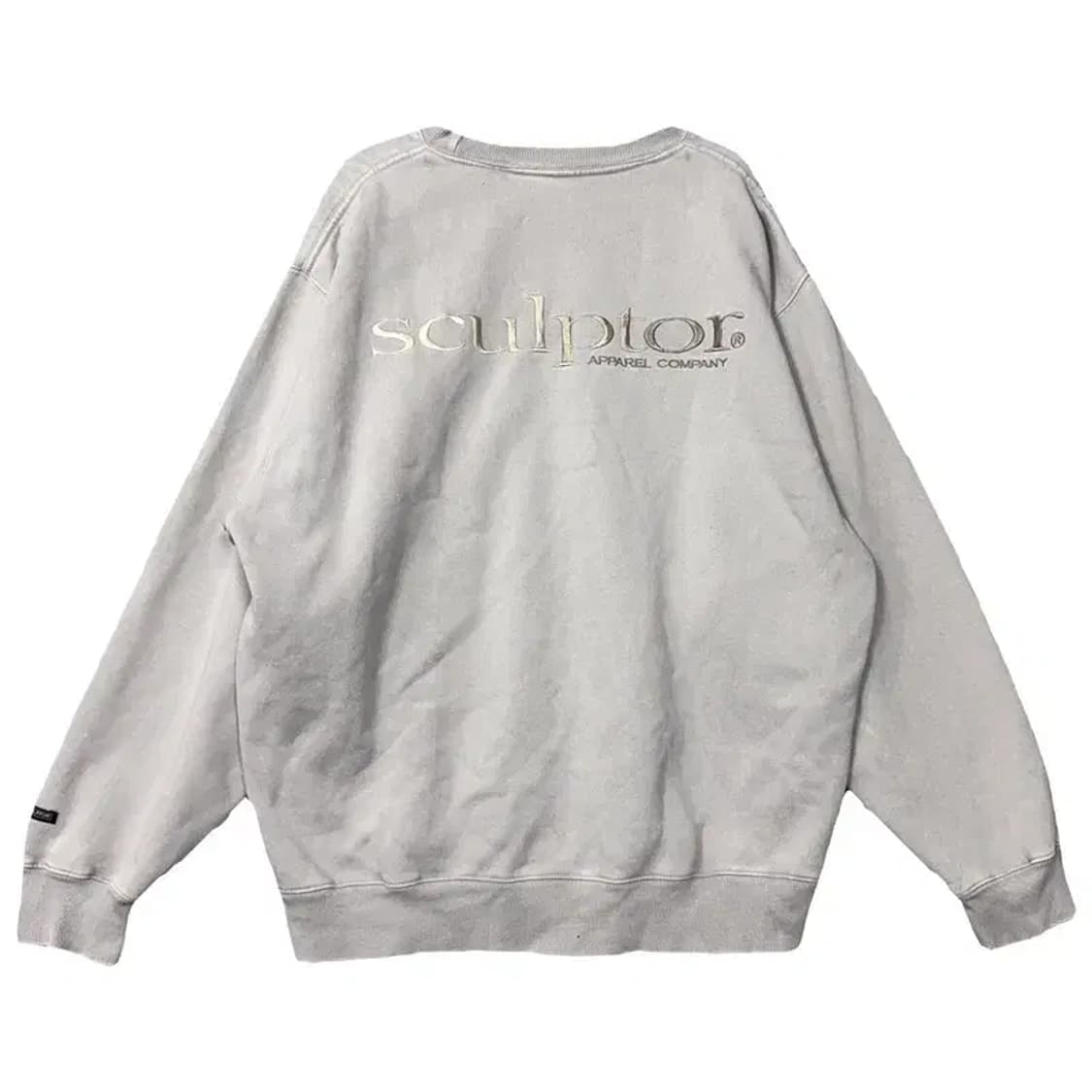 스컬프터 베이지 스웻셔츠 맨투맨 M 상품이미지2